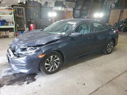 Salvage cars for sale from Copart Albany, NY: 2017 Honda Civic EX