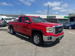 Salvage cars for sale from Copart North Billerica, MA: 2015 GMC Sierra K1500 SLE