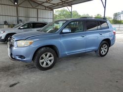 Salvage cars for sale at Cartersville, GA auction: 2008 Toyota Highlander