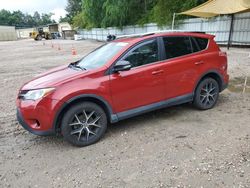 Salvage cars for sale from Copart Knightdale, NC: 2016 Toyota Rav4 SE