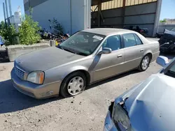 Salvage cars for sale from Copart Kansas City, KS: 2002 Cadillac Deville