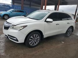 Salvage cars for sale at Riverview, FL auction: 2015 Acura MDX Technology
