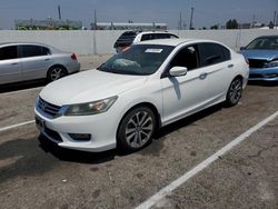 Honda Accord Sport salvage cars for sale: 2015 Honda Accord Sport