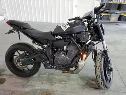 Salvage motorcycles for sale at Tulsa, OK auction: 2024 Yamaha MT07