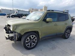 Salvage cars for sale at New Orleans, LA auction: 2015 Jeep Renegade Latitude