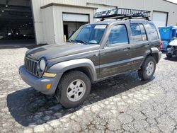 Salvage cars for sale from Copart Woodburn, OR: 2006 Jeep Liberty Sport