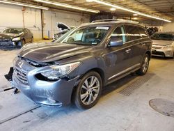 Salvage cars for sale at Wheeling, IL auction: 2013 Infiniti JX35