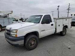 Camiones reportados por vandalismo a la venta en subasta: 2006 Chevrolet Silverado C2500 Heavy Duty