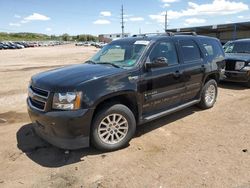 Salvage cars for sale from Copart Colorado Springs, CO: 2008 Chevrolet Tahoe K1500 Hybrid