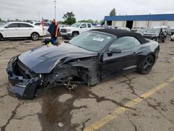Salvage cars for sale at Woodhaven, MI auction: 2021 Ford Mustang