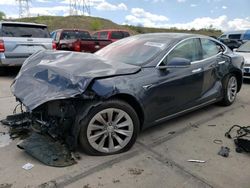 Salvage cars for sale at auction: 2017 Tesla Model S