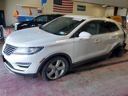 Salvage cars for sale from Copart Angola, NY: 2017 Lincoln MKC Premiere