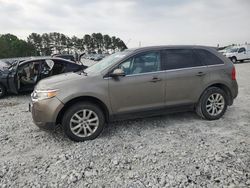 Salvage cars for sale at Loganville, GA auction: 2013 Ford Edge Limited