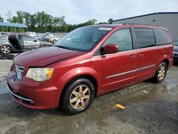 Salvage cars for sale at Spartanburg, SC auction: 2012 Chrysler Town & Country Touring