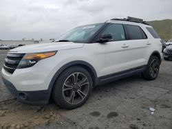 Salvage cars for sale at Colton, CA auction: 2015 Ford Explorer Sport