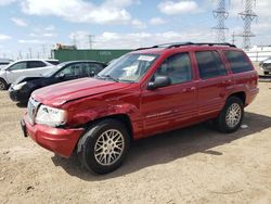 Vehiculos salvage en venta de Copart Elgin, IL: 2004 Jeep Grand Cherokee Limited