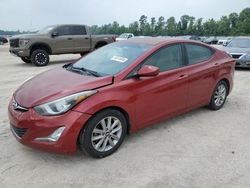 Salvage cars for sale at Houston, TX auction: 2016 Hyundai Elantra SE