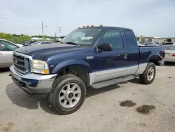 Salvage cars for sale from Copart Indianapolis, IN: 2002 Ford F250 Super Duty