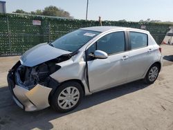Salvage cars for sale from Copart Orlando, FL: 2017 Toyota Yaris L
