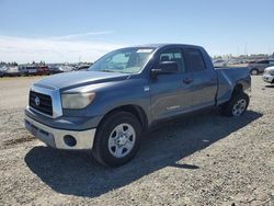 Salvage cars for sale from Copart Sacramento, CA: 2008 Toyota Tundra Double Cab