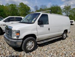 Salvage trucks for sale at West Warren, MA auction: 2012 Ford Econoline E250 Van