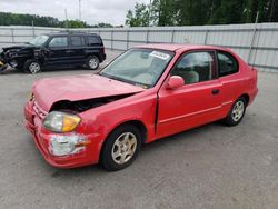 Salvage cars for sale at Dunn, NC auction: 2005 Hyundai Accent GS