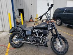 Salvage motorcycles for sale at Rogersville, MO auction: 2015 Harley-Davidson Fxdb Dyna Street BOB