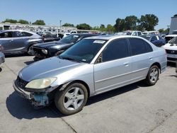 Salvage cars for sale from Copart Sacramento, CA: 2004 Honda Civic EX
