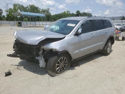 Salvage cars for sale at Spartanburg, SC auction: 2016 Jeep Grand Cherokee Limited