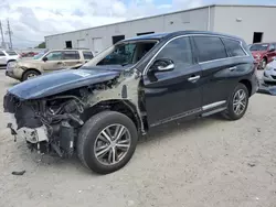 Salvage cars for sale at Jacksonville, FL auction: 2020 Infiniti QX60 Luxe