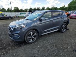 Salvage cars for sale at Windsor, NJ auction: 2017 Hyundai Tucson Limited