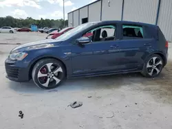 Volkswagen salvage cars for sale: 2017 Volkswagen GTI Sport