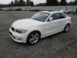 BMW salvage cars for sale: 2012 BMW 128 I