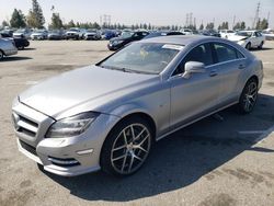 Salvage cars for sale from Copart Rancho Cucamonga, CA: 2012 Mercedes-Benz CLS 550