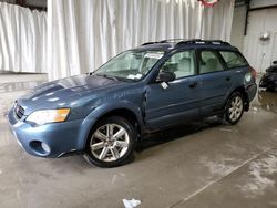 Salvage cars for sale from Copart Albany, NY: 2006 Subaru Legacy Outback 2.5I