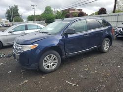 Salvage cars for sale at New Britain, CT auction: 2011 Ford Edge SE