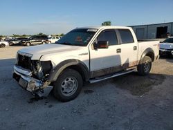 Salvage cars for sale at Kansas City, KS auction: 2013 Ford F150 Supercrew