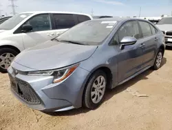 Salvage cars for sale at Elgin, IL auction: 2020 Toyota Corolla LE