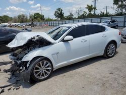 Salvage cars for sale at Riverview, FL auction: 2013 Jaguar XF