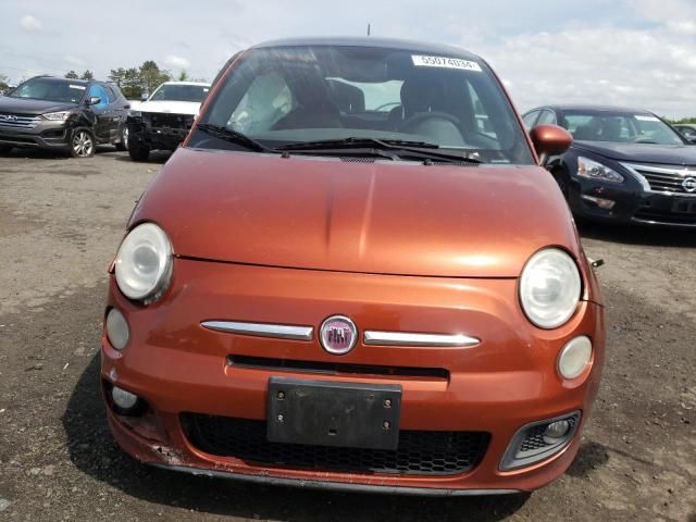 2012 Fiat 500 Sport