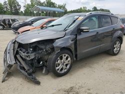 Ford Escape salvage cars for sale: 2015 Ford Escape Titanium