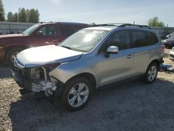 Salvage cars for sale from Copart Arlington, WA: 2016 Subaru Forester 2.5I Limited
