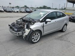 Salvage cars for sale from Copart Corpus Christi, TX: 2015 Ford Fiesta SE