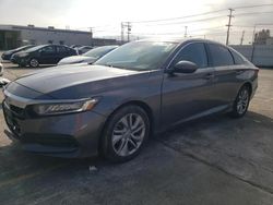 Salvage cars for sale from Copart Sun Valley, CA: 2019 Honda Accord LX