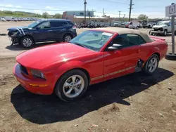 Salvage cars for sale at Colorado Springs, CO auction: 2007 Ford Mustang