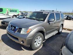 Salvage cars for sale from Copart Tucson, AZ: 2005 Nissan Pathfinder LE