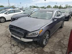 Salvage cars for sale from Copart Woodhaven, MI: 2015 Hyundai Genesis 3.8L