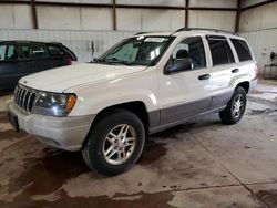 Salvage cars for sale from Copart Lansing, MI: 2003 Jeep Grand Cherokee Laredo