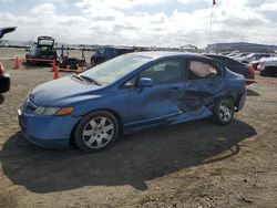 Salvage cars for sale at San Diego, CA auction: 2007 Honda Civic LX