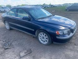 Volvo salvage cars for sale: 2004 Volvo S60 2.5T